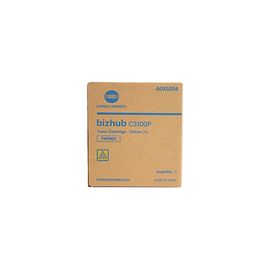 ORIGINAL Konica Minolta toner giallo A0X5254 TNP50Y ~6000 Seiten - A0X5254